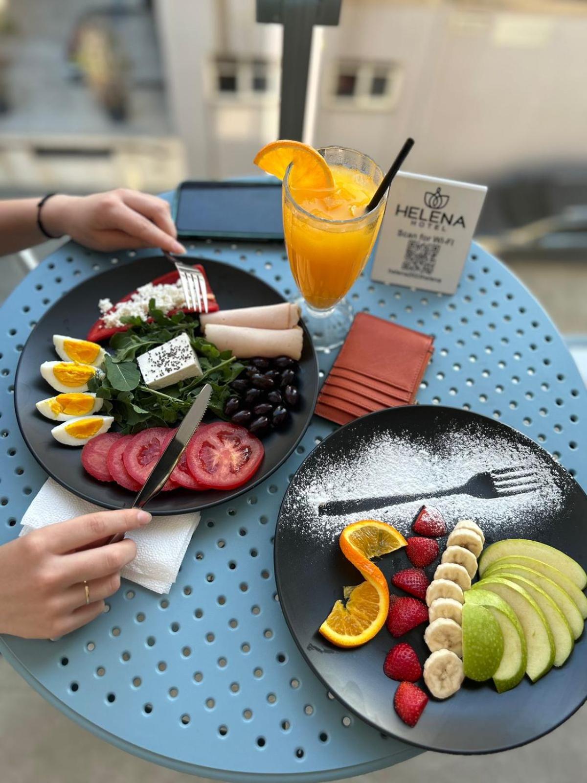 Helena Hotel Shëngjin Kültér fotó